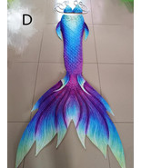 Adult Mermaid Tail Swimmable, Kids Mermaid Tail with Monofin - $137.18 CAD