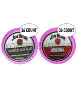 Jim Beam Single Serve Cups, Signature Dark Roast and Original, 36 cups ea. - $42.00