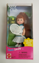 Vintage Kelly Club Tennis Lorena Doll Red Hair Racket Ball Outfit 5&quot; 1999 New - £19.51 GBP