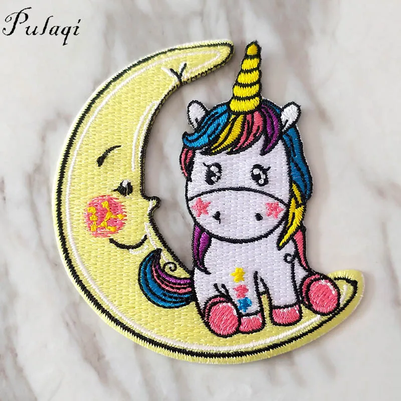 Buy Pulaqi Cartoon Unicorn Totoro Patch Clothes Badges Iron On Patches  Cute Dog - $18.00