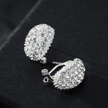 Classic Design Romantic Jewelry 2020 Fashion AAA Cubic Zirconia Stone Stud Earri - $13.14
