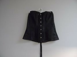 Adore Me Women's Lingerie Lace Mesh See Through Corset 07751 Black Size 2X - $14.24