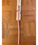Cat Collar Genuine Leather Pink-Adjusts 8 to 12 Inches-Brand New-SHIPS N... - $31.07 CAD