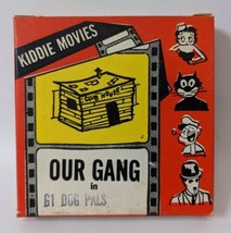 Vintage Metro Films &#39;Kiddie Movies&#39; OUR GANG (G1: Dog Pals) 8mm Film Strip Reel - £8.11 GBP