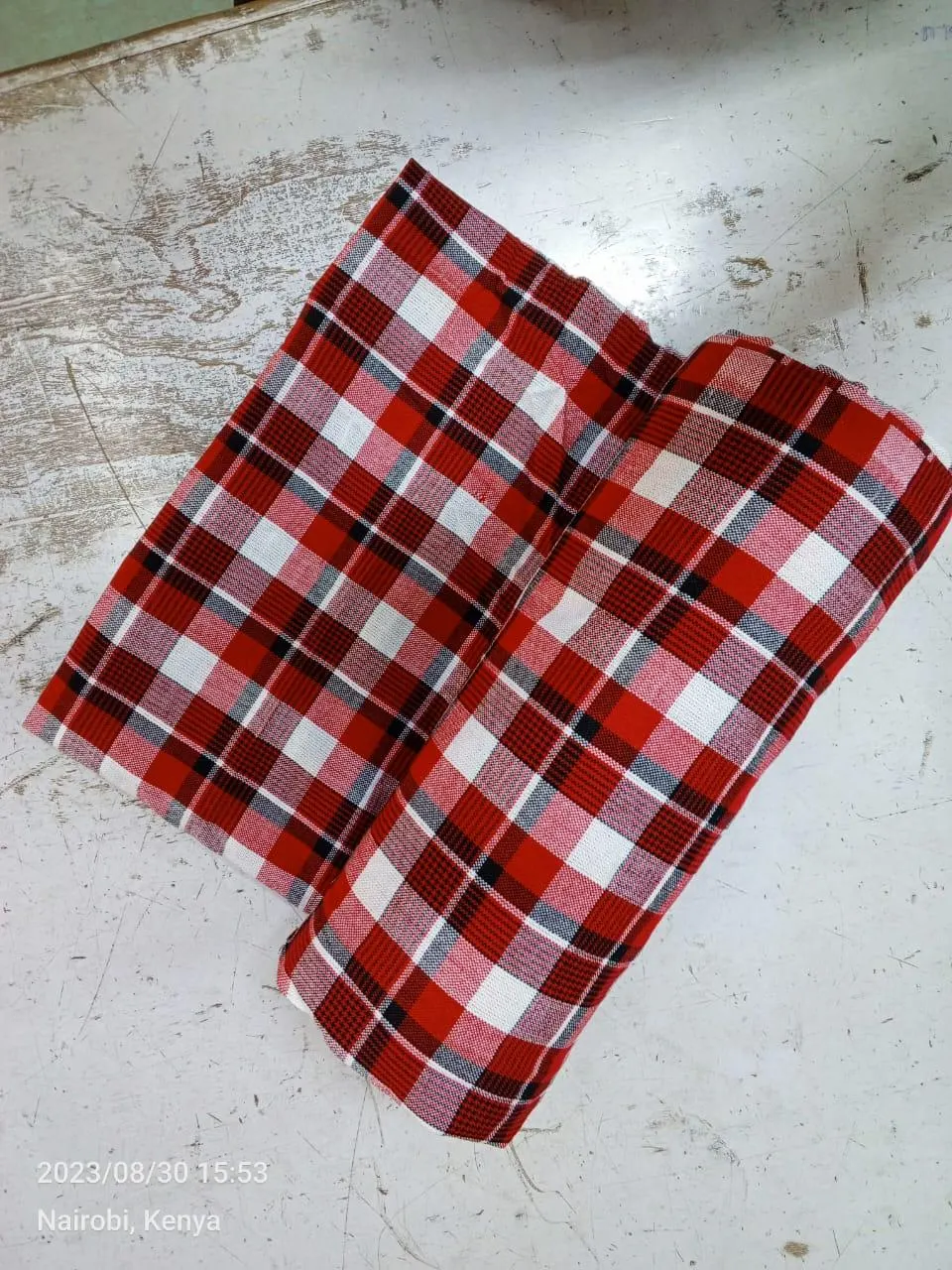 Authentic Maasai Shuka – Traditional African Blanket - $1,209.61 MXN