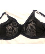 Vintage Sheer Black Wacoal Bra - Size 36C - $42.48 CAD