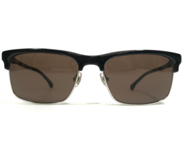 Brooks Brothers Sunglasses BB4026 600073 Black Rectangular Frames Brown Lenses - £58.88 GBP