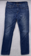 Lucky Brand Jeans Woman&#39;s Size 00/24 Blue Denim Medium Wash Sweat Straight - £14.94 GBP
