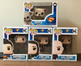Funko Pop! Superman (2025 Movie) Krypto Lois Lane Lex Luther Superman Se... - $49.99