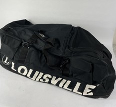 LOUISVILLE SLUGGER Large Equipment Bag Bungee Pockets 2 Hidden Compartments - $49.99