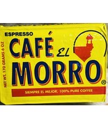 Espresso Cafe el MORRO-Puerto Rico/100% Pure:170gm/6oz. ShipN24Hours - $148.50 MXN