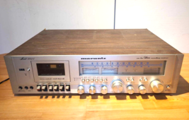 WORKING MARANTZ 4025 AM/FM STEREO RECORDING RECEIVER W/ CASETTE TAPE DEC... - $300.93