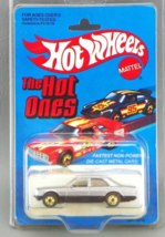 Vintage Hot Wheels The Hot Ones 380 SEL benz No. 3261 Grey Sealed Card From 1981 - $28.01