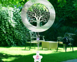Wind Spinner Outdoor 3D Stainless Steel Tree of Life Hanging Wind Spinne... - $20.24