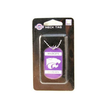 Kansas State Wildcats Dog Tag Necklace - NCAA - £8.56 GBP