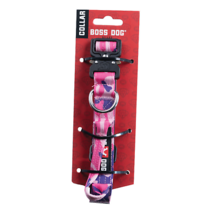 Boss Dog Tactical Adjustable Dog Collar Pink Camo, 1ea/Small, 13-16 in - £45.85 GBP