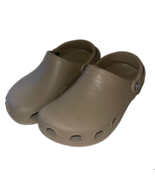 Crocs Shoes Sz 5 Mens 7 Womens Tan Light Brown Classic Clogs Slip On - $36.47 CAD