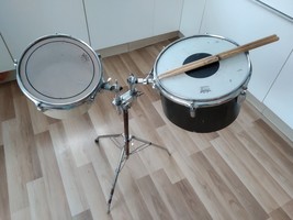 Vintage Remo drums on an Amati stand - £132.07 GBP