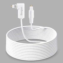 75 feet White Optical Audio Cable Slim 90 Degree Digital Audio Optical C... - $116.08