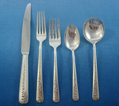 Rambler Rose by Towle Sterling Silver Flatware Set for 12 Service 65 Pieces - $2,767.05