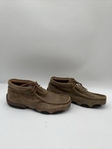 Twisted X Mens Original Chukka Driving Moccasin Brown Size 8.5M - $64.34