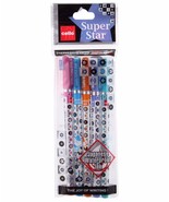 50x-CELLO-SUPER-STAR-Gel-ink-Pen-Blue-Stylish-Look-for school home offic... - $27.02