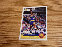 TIM HARDAWAY 1992-93 Upper Deck McDonalds P13 Basketball Card Golden State - £1.20 GBP