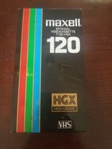 Maxell VHS Cassette High Grade 6 Hours T-120 - $33.52