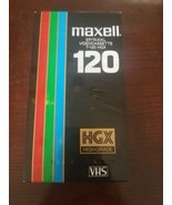 Maxell VHS Cassette High Grade 6 Hours T-120 - $22.65