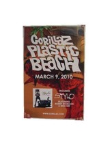 Póster Gorillaz Plastic Beach Gorilas - $17.71