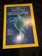 National Geographic Feb 1994 Sea Turtle Federal Land Hunstein Connecticut Canada - £7.01 GBP