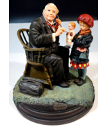 1998 Saturday Evening Post Doctor &amp; Doll Dolly Norman Rockwell Figurine ... - $29.69