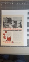 Vintage 1959 International Harvester Power Unit Advertisement - £11.21 GBP
