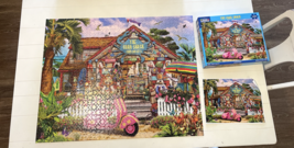 White Mountain The Crab Shack Puzzle 1000 Pieces No missing pieces. Comp... - $7.92