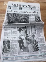 September 27 1985 Middlesex News Hurricane Gloria Dukakis Howie Long - £13.76 GBP