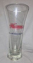 Hamm's beer vintage 7.25" pilsner glass, Born in the Land of Sky Blue Waters - £28.84 GBP