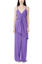 Hanny Deep Women Jumpsuit - M Purple Elegant Designer Fashion Jumpsuit Party - $1,859.76 MXN