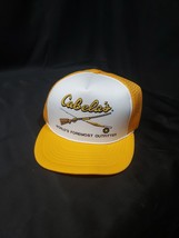 1980s 1990s UNUSED Cabela’s Hat Cap Foam Mesh Trucker Snapback Hunting F... - $19.99