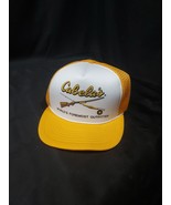1980s 1990s UNUSED Cabela’s Hat Cap Foam Mesh Trucker Snapback Hunting F... - $19.99