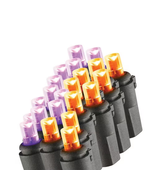 100 Purple to Orange Concave Color Changing LED Lights - $384.16 MXN