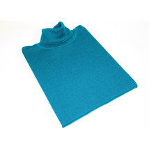 Men PRINCELY Turtle neck Sweater From Turkey Soft Merino Wool 1011-80 Teal image 6