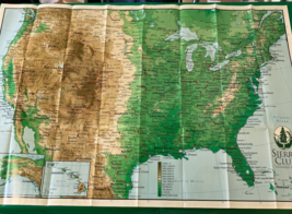 Sierra club the mighty sequoia United states map - €17,15 EUR