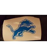3 x 4 Detroit Lions NFL Football Vinyl Decal White or blue choose style - $4.04 CAD