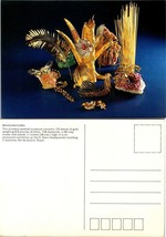 Brazil Rio de Janeiro Brazilian Flora Gold Sculpture H. Stern VTG Postcard - £7.49 GBP