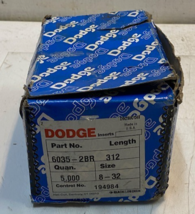 Dodge Black &amp; Decker Threaded Solid Inserts 6035-2BR312 | 5,000 Qty | Si... - $199.99