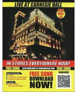 Joe Bonamassa Live at Carnegie Hall ad 2017 album advertisement 8 x 11 p... - £3.36 GBP
