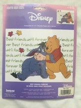 Disney Pooh Home Best Friends Forever Kit #1132-42 Janlynn counted cross... - £14.84 GBP