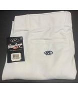 RAWLINGS Adult Baseball Uniform Pants Sz 2XL White - $14.99
