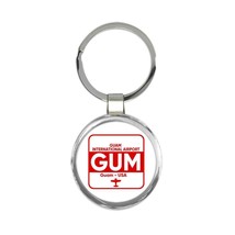 USA Guam Airport Guam GUM : Gift Keychain Airline Travel Crew Code Pilot AIRPORT - £6.27 GBP