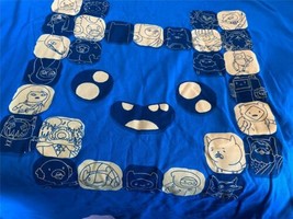 Adventure Time  Faces of Finn Blue TV Pop Culture Tee T-shirt 2XL Loot C... - £18.11 GBP